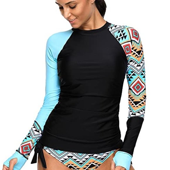 Printing Long Sleeve Rash guard Shirts - Picture 4 of 4